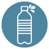 Graphic of a water bottle