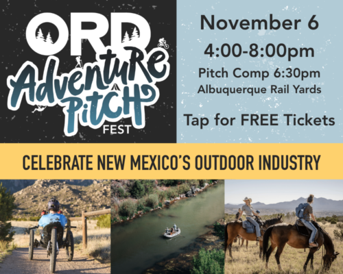 Click for free tickets to Adventure Pitch Fest in Albuquerque on November 6 from 4 to 8 pm