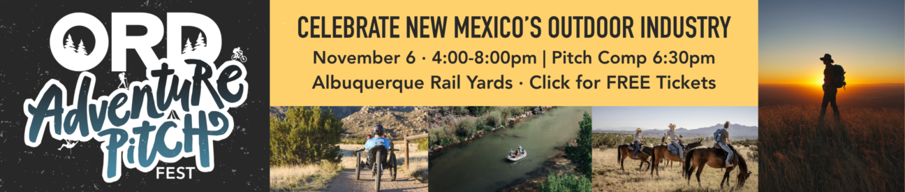 Click for free tickets to Adventure Pitch Fest in Albuquerque on November 6 from 4 to 8 pm